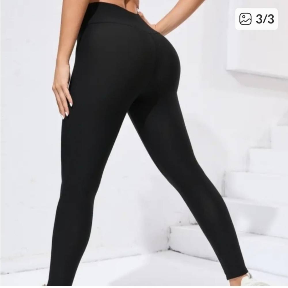 Black High-Waisted Leggings